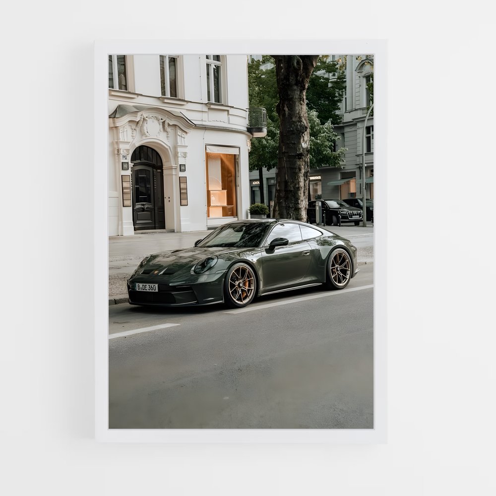 Poster GT3 Urban Elegance – affiche Porsche (vue 3)